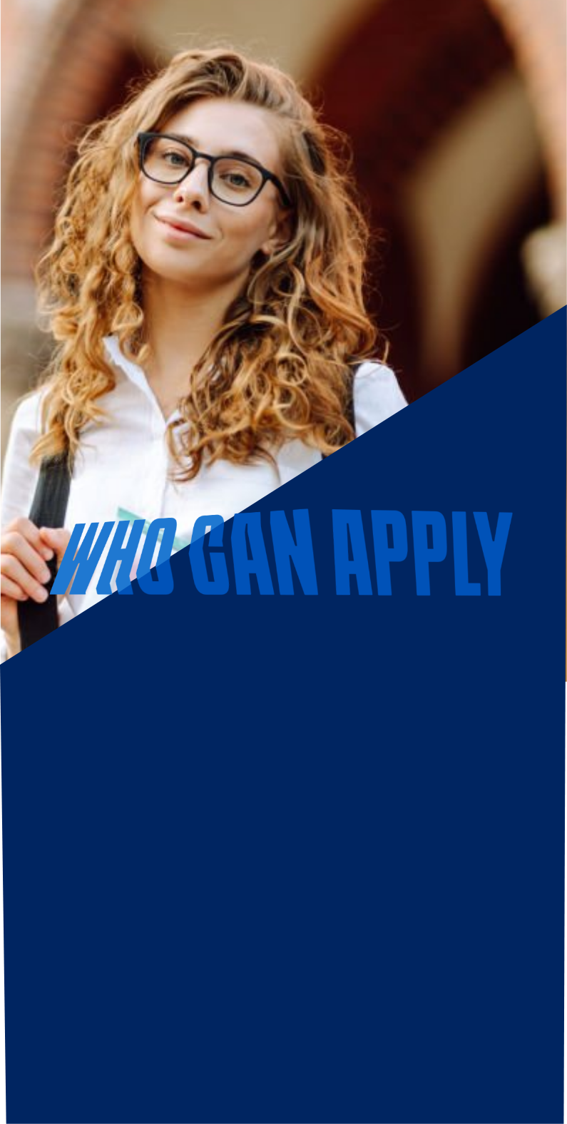 Who Can Apply Background